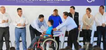 Presentan Gobierno de Tamaulipas y DIF Estatal nuevo modelo de atención para personas con discapacidades