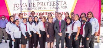 AGUSTÍN RAMOS HERNÁNDEZ RINDIÓ PROTESTA COMO NUEVO PRESIDENTE MUNICIPAL DE OZULUAMA