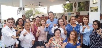 Las Mujeres son la columna vertebral para un mejor Tamaulipas.