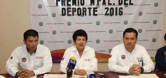 Alcaldesa lanza convocatoria para el Premio Municipal del Deporte