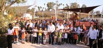 El Gobernador Francisco García Cabeza de Vaca inauguró hoy el parque urbano “La Loma”