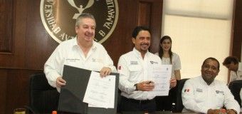 Firman convenio la UAT y Ayuntamiento de Madero