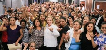 Garantiza Alma Laura Amparán el bienestar y desarrollo de las mujeres