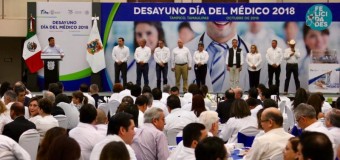 Reafirman gobernador y Alma Laura Amparán respaldo a la salud