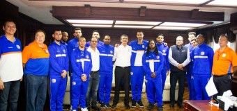 Refrenda Rector apoyo al Correbasket UAT