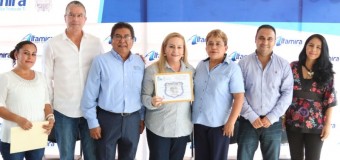 “Con más acciones de obra pública, mejoramos la imagen de Altamira’’: Alma Laura Amparán