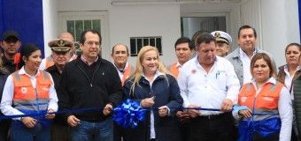 Inaugura Alma Laura Amparán nuevas oficinas de Dirección de Protección Civil