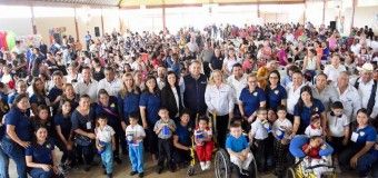 Inaugura Alma Laura Amparán proyecto «Niño Ayuda a Otro Niño 2019»