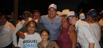 Miguel Gomez Orta rumbo a la meta en la colonia Cuauhtémoc