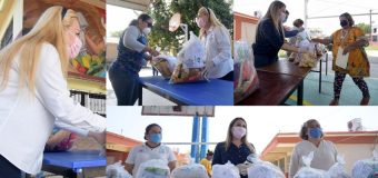 Beneficia Alma Laura Amparán a más familias con apoyos alimenticios