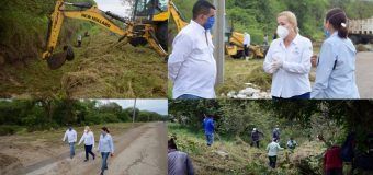 Pone en marcha Alma Laura Amparán Programa de Limpieza y Mantenimiento de Drenes Pluviales