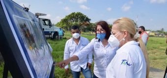 Supervisa Alma Laura Amparán limpieza de drenes pluviales en Santa Elena