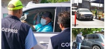 Refuerza Gobierno del Estado operativos sanitario para evitar viajes no esenciales de Texas a Tamaulipas.