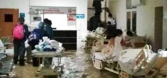 Se inunda Hospital Materno Infantil en Reynosa