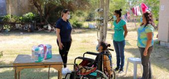 DIF Altamira entrega apoyos a personas vulnerables en el ejido Mata del Abra