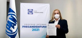 Se registra Alma Laura Amparán como precandidata del PAN a diputación local por distrito 18