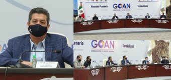 GOAN acuerda en Tamaulipas acciones para la vacunación anti-Covid19 y por una política energética eficiente.