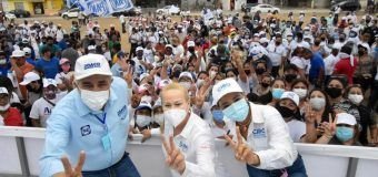 Altamirenses respaldan a Alma Laura Amparán