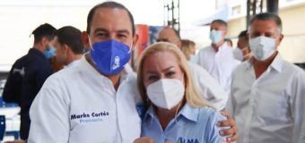 Reconoce Marko Cortés labor de Alma Laura Amparán