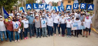 Garantiza Alma Laura Amparán bienestar a familias de Altamira y Aldama