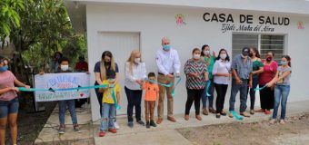 Inaugura Alma Laura Amparán casas de salud en comunidades rurales