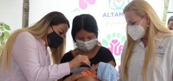 Protege Gobierno de Alma Laura Amparán salud de niños y mujeres embarazadas