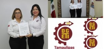 JUANA MARIA MERCADO URBINA TOMA POSESIÓN COMO DIRECTORA DEL CBTIS 164 DE CIUDAD MADERO, TAM.