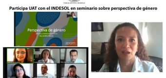 Participa UAT con el INDESOL en seminario sobre perspectiva de género