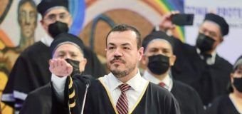 C.p GUILLERMO MENDOZA CAVAZOS TOMA PROTESTA COMO NUEVO RECTOR DE LA UAT.DESDE EL 1 ENERO DEL 2022-2025.