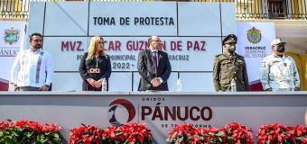 TRASCENDENTAL TOMA DE PROTESTA DE ÓSCAR GUZMÁN DE PAZ EN PÁNUCO