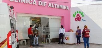 CON ATENCIÓN MÉDICA GRATUITA, DIF ALTAMIRA ATIENDE A AFECTADOS POR EL COVID – 19