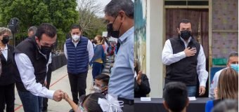 Preside Rector jornadas ADN UAT en Ejido Caballeros de Victoria