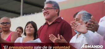 Estamos cumpliendo con las necesidades básicas de los altamirenses.