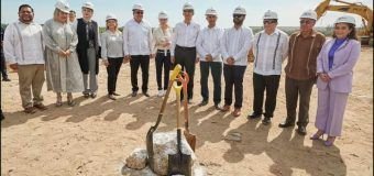 Colocan primera piedra para la expansión de la Planta Recicladora Flex Américas