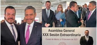 Participa rector de la UAT en Asamblea General de la ANUIES