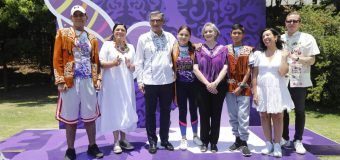 El gobernador Américo Villarreal y su esposa la Dra. María de Villarreal, presidenta del Patronato del DIF Tamaulipas, asistieron a la celebración del #DíaDeLaNiñaYElNiño en el Complejo Cultural Los Pinos en la #CDMX.