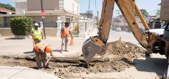 Reparó COMAPA Sur cien metros de una línea dañada