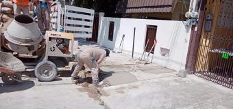 Programa COMAPA Sur pavimentación de calles