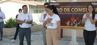 LLEVA ALTAMIRA EXITOSO FORO DE CONSULTA A JÓVENES PARA ATENDER SUS NECESIDADES