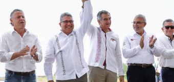 HISTÓRICO: GOBERNADOR AVA Y ALCALDE DE ALTAMIRA PONEN EN MARCHA CONSTRUCCIÓN DEL PUENTE DE LA ESPERANZA