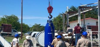 Moderniza COMAPA Sur su infraestructuraInstalan una tercera bomba en cárcamo de Tierra Negra