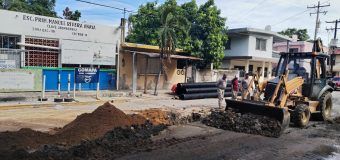 COMAPA Sur rehabilita red general de drenaje en sector de Ciudad Madero