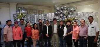 El rector Dámaso Anaya preside festejos navideños en Cd. Mante
