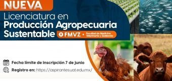 Ofrece la UAT nueva carrera de Producción Agropecuaria Sustentable