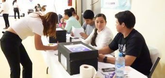Participan estudiantes de la UAT en el Simulacro Electoral Universitario.