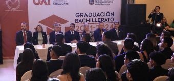 Gradúa la UAT a 270 egresados del bachillerato en Valle Hermoso