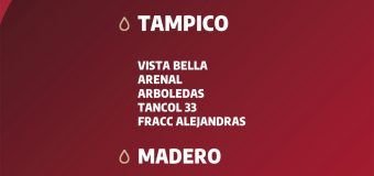 Identifica las rutas de abastecimiento de agua potable en pipas del día de hoy