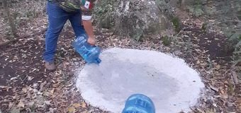 Fortalece Comisión de Parques instalación de bebederos en zonas serranas
