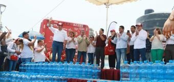 En colaboración con el gobierno municipal encabezado por el Dr. Armando Martínez Manríquez y Coca-Cola FEMSA,el gerente general de COMAPA Altamira, Ing. Omar Hernández Leines,