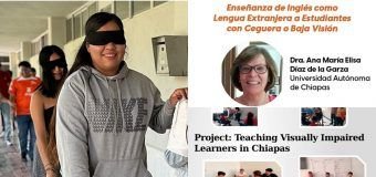 Capacita la UAT a educadores para enseñar inglés a personas con discapacidad visual